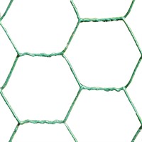 Sexkantsnät plastbelagt 500x25x1,0/0,7 - 10 meter