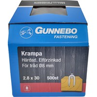 Krampa Härdad 500-pack