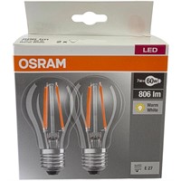 LED-lampa 7 W (2-pack)