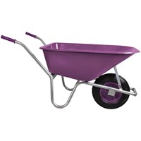 Skottkärra 100 liter Plum